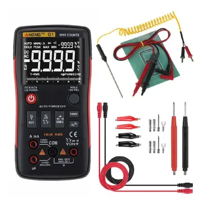 9999 Counts True RMS Digital Multimeter AC DC Voltage Current Resistance Capacitance Temperature