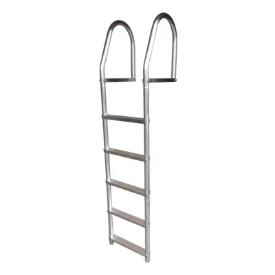 Dock Edge + ECO Weld Free Fixed Dock Ladder, Steps, Aluminum