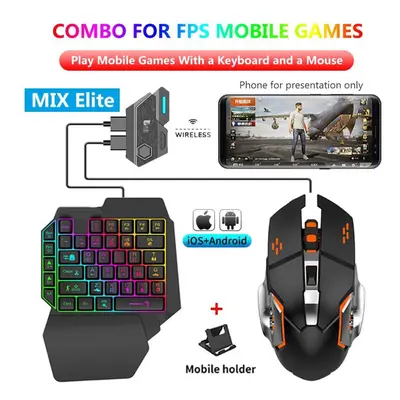 (black, Mix Elite-F6 -G2) Mix Se/elite Mouse And Keyboard Converter Mobile Controller Pubg Gamin