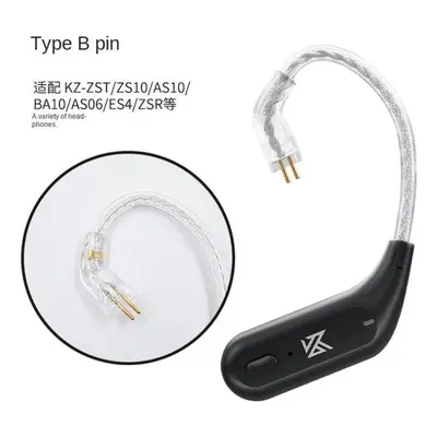 (B) Kz Az09 Bluetooth Headset Ear Hanging 5.2 Wireless Bluetooth Module Upgrade Line 0.78/0.75 A