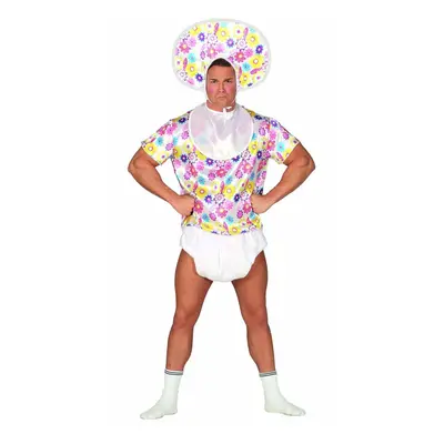 Adult Baby Costume Fancy Dress Stag Do