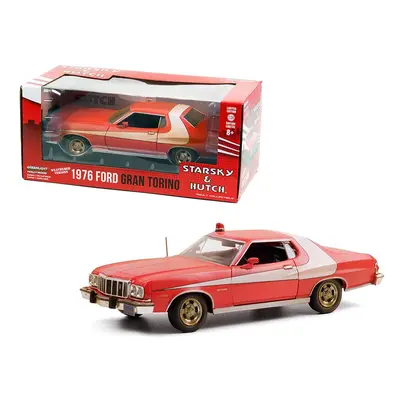 Greenlight Ford Gran Torino Red with White Stripe (Weathered Version) \Starsky and Hutch\" (1975