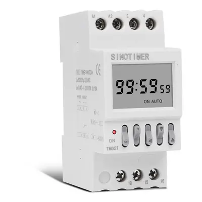 220V Digital Time Delay Relay ON OFF Duration Loop Cycle Timer Control Switch Adjustable Time Re