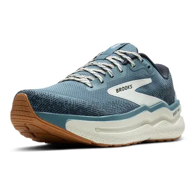 Brooks Womens Ghost Max Neutral Running & Walking Shoe - Citadel/Coconut/Biscuit - Medium