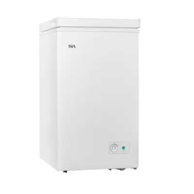 SIA SCF92WE 47cm White Freestanding Compact Chest Freezer 92L