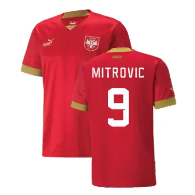 (S) Serbia Home Shirt (MITROVIC 9)