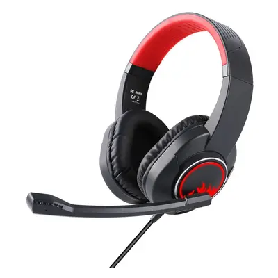 Gaming Headset 3.5mm Wired Headphone with Microphone Noise Cancelling LED Light for PS4 for Xbox