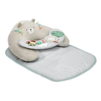 + Nate, Cozy Prop 4-in-1 Sit Up & Prop Activity Mat, Cute Bear Pillow, Multicolored, Ages Newbor