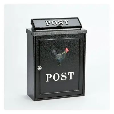 (Cockerel) Vintage Decor Post Box Animal Design