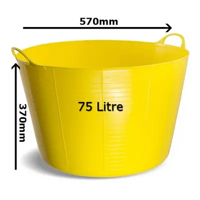 Gorilla Tub TC75Y Extra Large Litre x 370mm