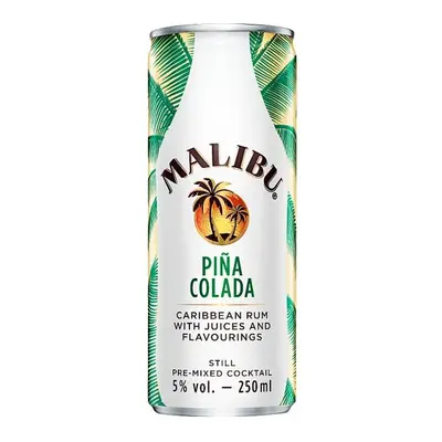 Malibu Rum PiÃ±a Colada Mixed Drink 250ml