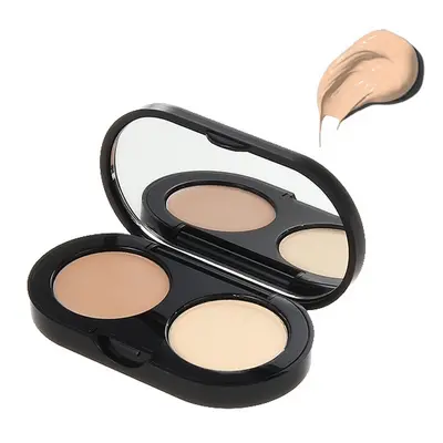 Bobbi Brown New Creamy Concealer Kit Sand + Pale Yellow Sheer Finished Pressed Powder 0.11 Oz