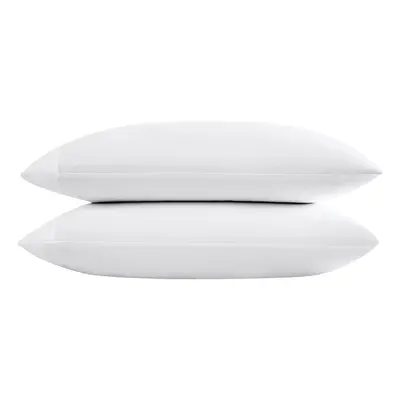 Vera Wang - Pillow Case Set Luxury Sateen Cotton Bedding Thread Count Soft & Smooth Home Decor (