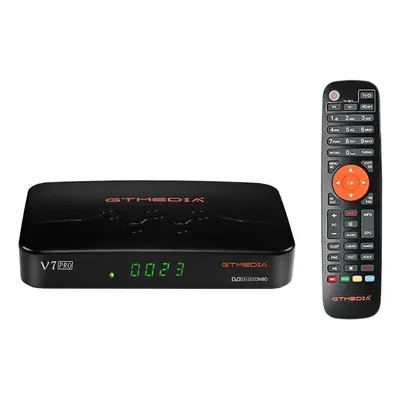 (US Plug) Gtmedia V7 Pro Tv Receiver Dvb-s/s2/s2x+t/t2 Tv Decoder Memory 1g Bit Ram Support H.26