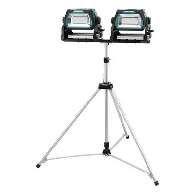 Makita DML811 18v 240v LXT Li-Ion LED Work Light Site Torch Twin Pack & Tripod