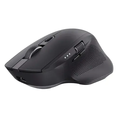 (Black, Multidevice) Multidevice Wireless Mouse Bluetooth + 2.4GHz, Programmable Silent Mouse, S