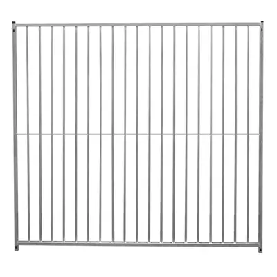 Dog Run Panels Galvanised Steel Pen Fence Outdoor 1.84m x 2m