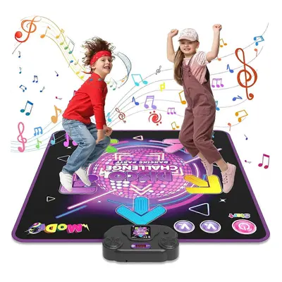 Dance Mat for Kids,Boys Girls Toy for Age 3-10,Electronic Dance Pad with LED Light,Adjustable Vo