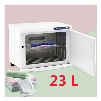 23L UV Hot Towel Warmer Cabinet Facial Sterilizer Disinfection Beauty