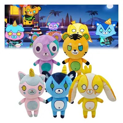 (5PCS) 25cm Funneh Plush Toy Stuffed Teddy Doll Kids Gift