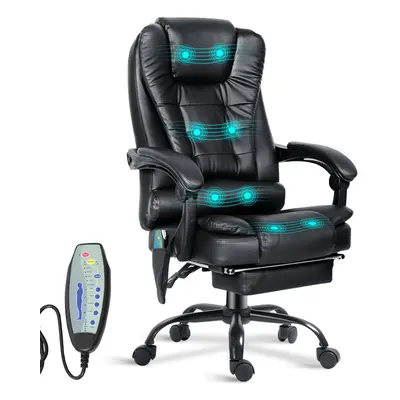 Massage Executive Office Chair Computer Desk Chair Swivel Recliner Gaming Chair