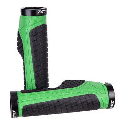 (Green) 22.2mm Anti-slip City Bike Cycling Ergonomics Grips Lockable Handle Grip Bicycle Accesso