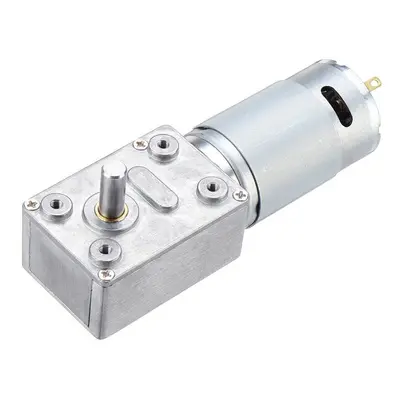 (100RPM) DC 12V 5/20/40/70/100rpm High Torque Turbo Worm Geared Motor Gear Reducer Motor