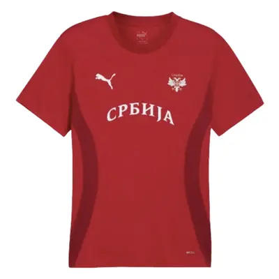 (XXL) Serbia Pre-Match Jersey (Dark Cherry)