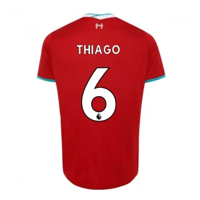 (SB) Liverpool Home Shirt (Kids) (THIAGO 6)