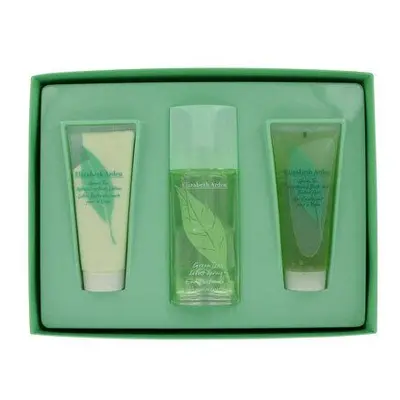 Elizabeth Arden Green Tea Set 100ml Scent Spray + 100ml S. Gel + B. Lotion