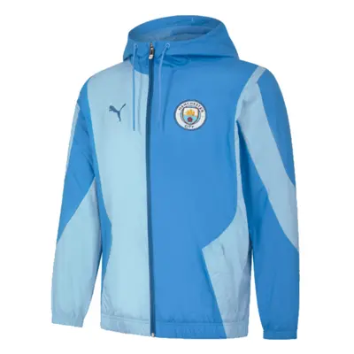 (XXL) Man City Prematch Woven Jacket (Regal Blue)