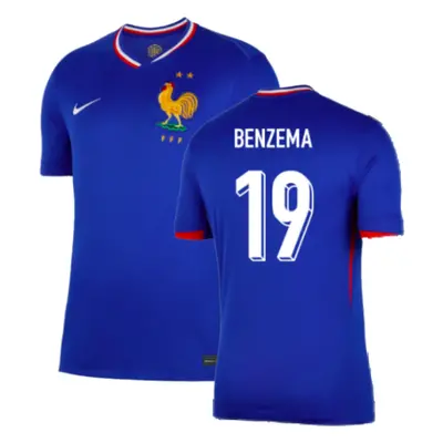 (M) France Home Shirt (Benzema 19)