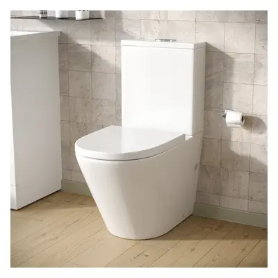 Gordonia Cloakroom Rimless Close Coupled WC Toilet