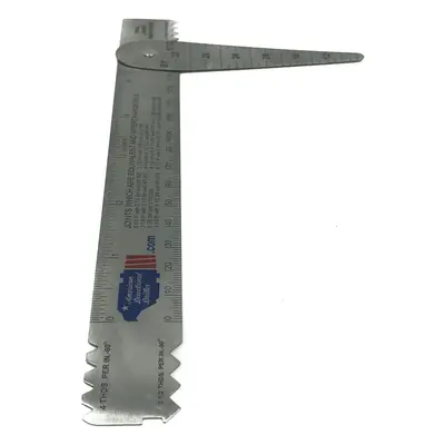 Drill Pipe Connection Thread Identification Ruler with Nozzle Gauge (1)