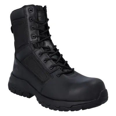 (8 UK, Black) Magnum Unisex Adult Vanguard 8.0 Leather Safety Boots