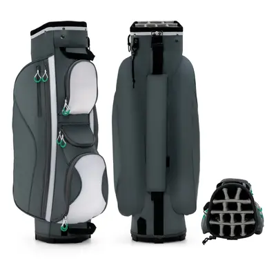 Golf Stand Bag Lightweight Portable Golf Cart Bag Way Top Divider Waterproof