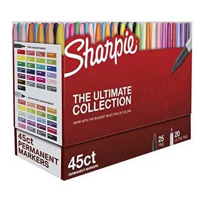 Sharpie Permanent Markers Ultimate Cosmic Color Collection, Fine and Ultra Fine Points, Assorted