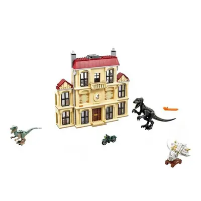 Indoraptor Rampage At Lockwood Estate Building Blocks Kit Bricks Classic Movie Model Kids Toys F