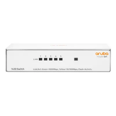 Hewlett Packard Enterprise Aruba Instant On 5G Unmanaged L2 Gigabit Ethernet (10/100/1000) White