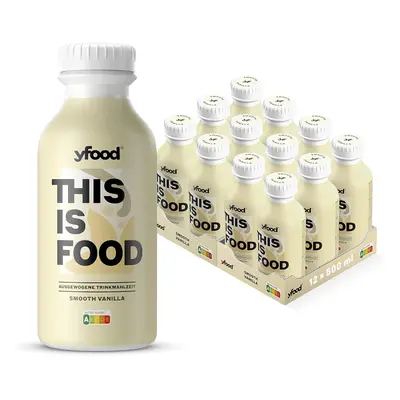 (Smooth Vanilla) yfood Classic Choco, tasty meal replacement, THIS IS FOOD drink, 34g of protein