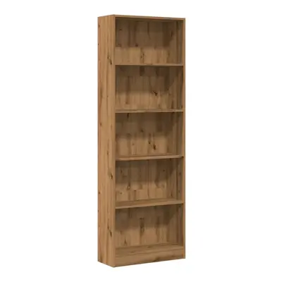 (oak, x x cm) vidaXL Book Cabinet Display Rack Bookshelf Storage Shelf Rack Engineered Wood