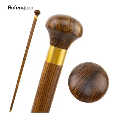 (as the picture) Yellow Sandalwood Wooden Fashion Walking Stick Decorative Cospaly Party Wood Wa