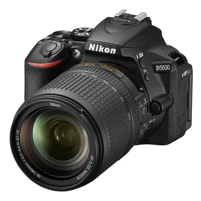 Nikon D5600 + AF-S VR DSLR Camera - Black