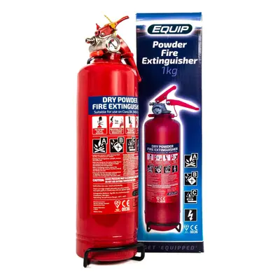 Equip 1KG Dry Chemical Powder Fire Extinguisher