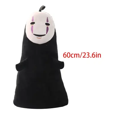 (60cm/23.6in) 60cm Spirited Away Character Toy No Face Man Soft Toys Stuffed Plush Doll Gift