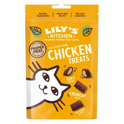 Lily's Kitchen Chicken Pillow Treats Cats 60g (Pack of 10)