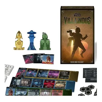 Star Wars Villainous Scum and Villainy Immersive Strategy Board Game for Adults and Kids Age Yea