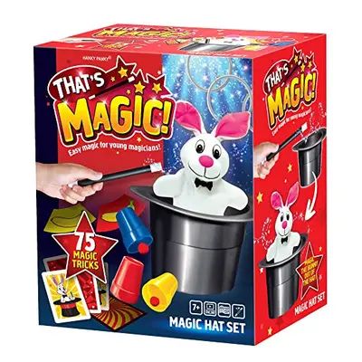 Magic Hat Set - Featuring Fun Easy Tricks and For Young Magicians - Helps Build Child's Motor Sk