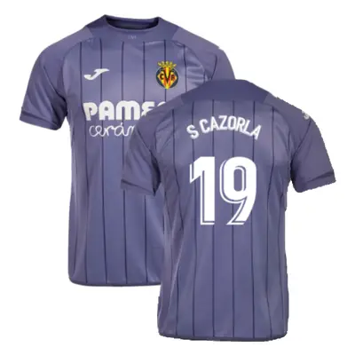 (XL) Villareal Away Shirt (S CAZORLA 19)