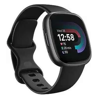 Fitbit Versa GPS Smartwatch (Black / Graphite Aluminium)